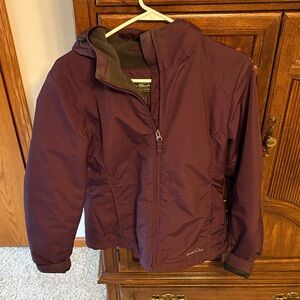 Purple women’s Eddie Bauer Hooded Jacket